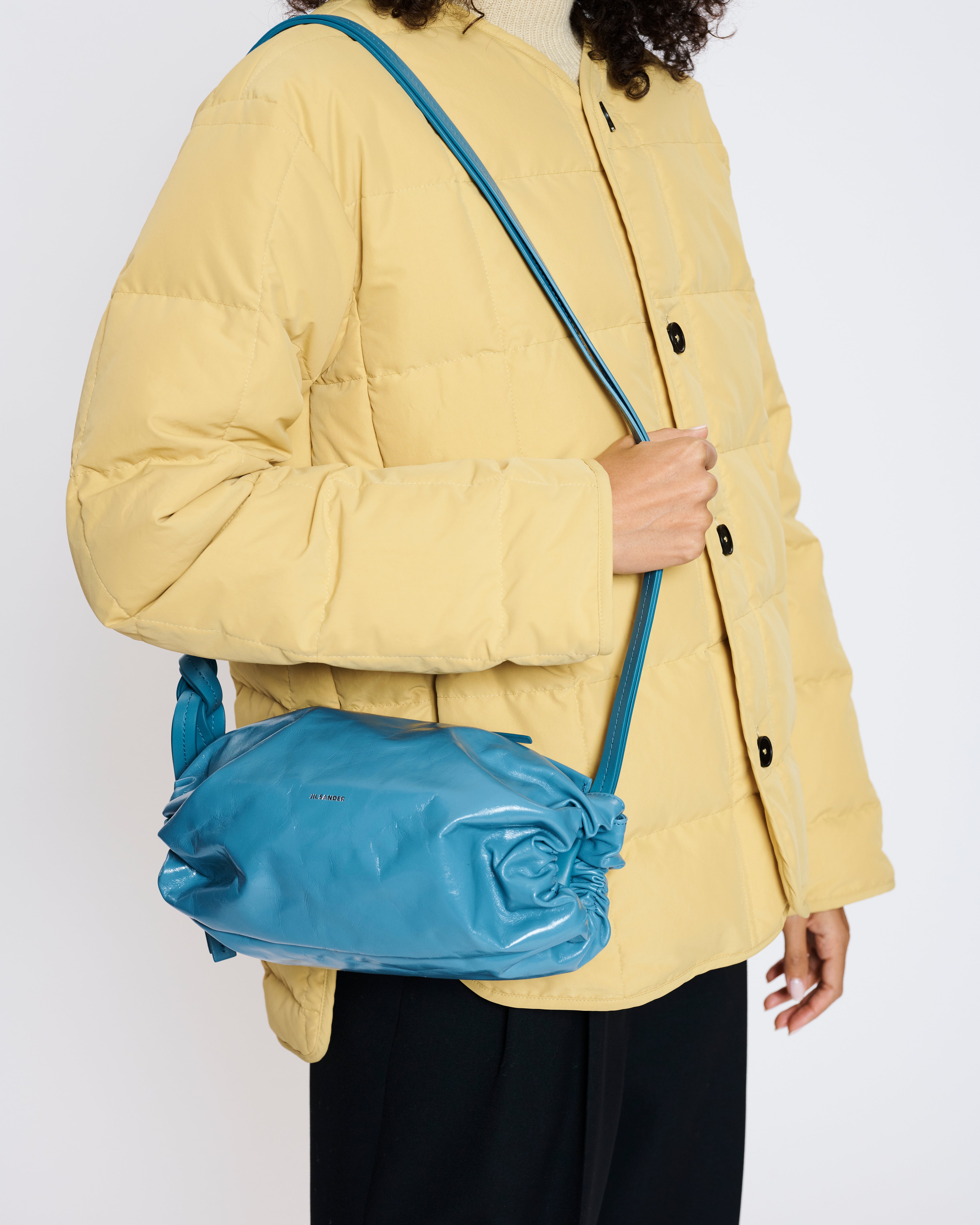Shop Bottega Veneta Borsa Intrecciato Mini Pillow Bag | Saks Fifth Avenue