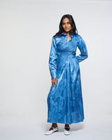 Boubou Twist Dress in Royal Blue