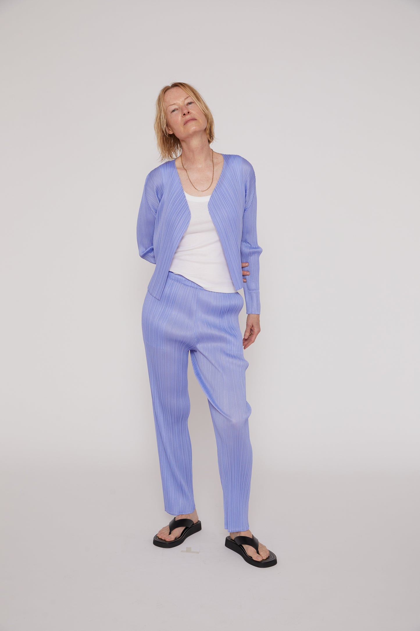 New Colorful Basics Pant in Light Blue