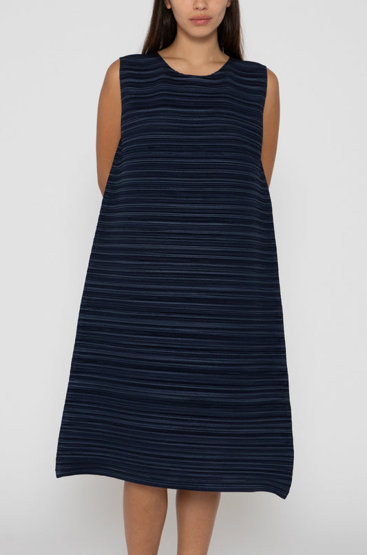 Bounce Dress in Dark Navy