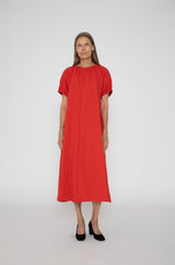 Martha Dress in Red