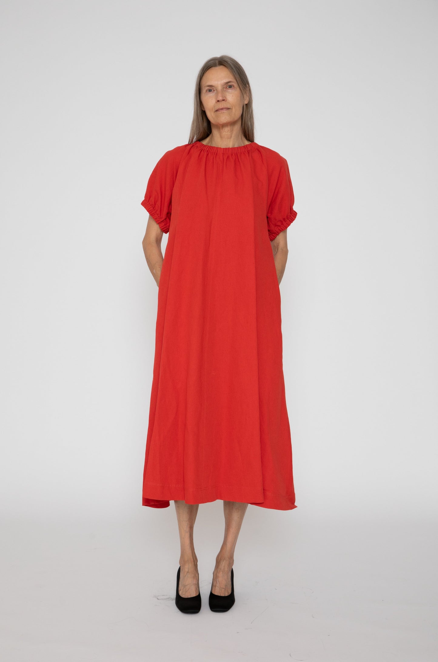 Martha Dress in Red