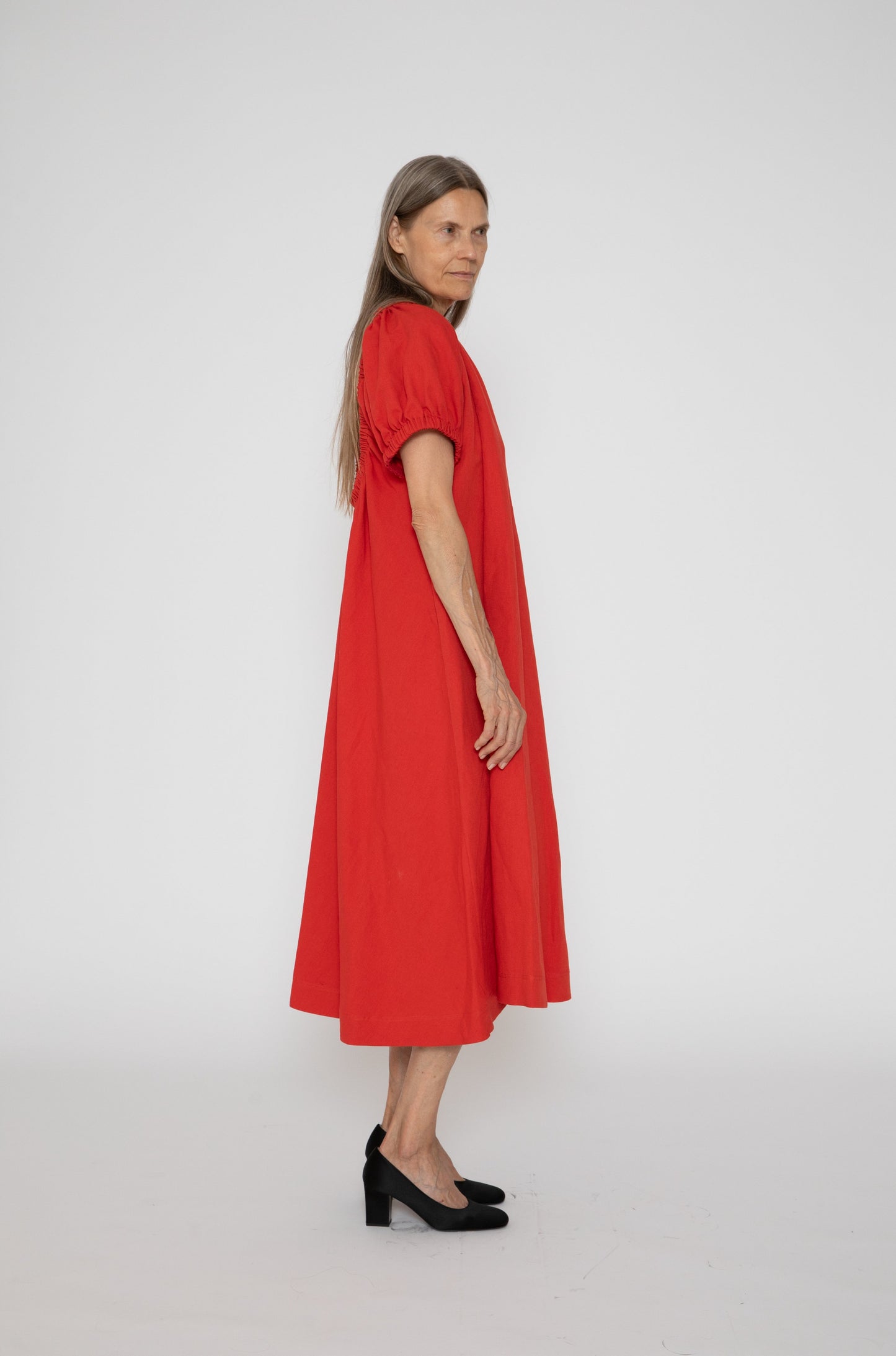 Martha Dress in Red