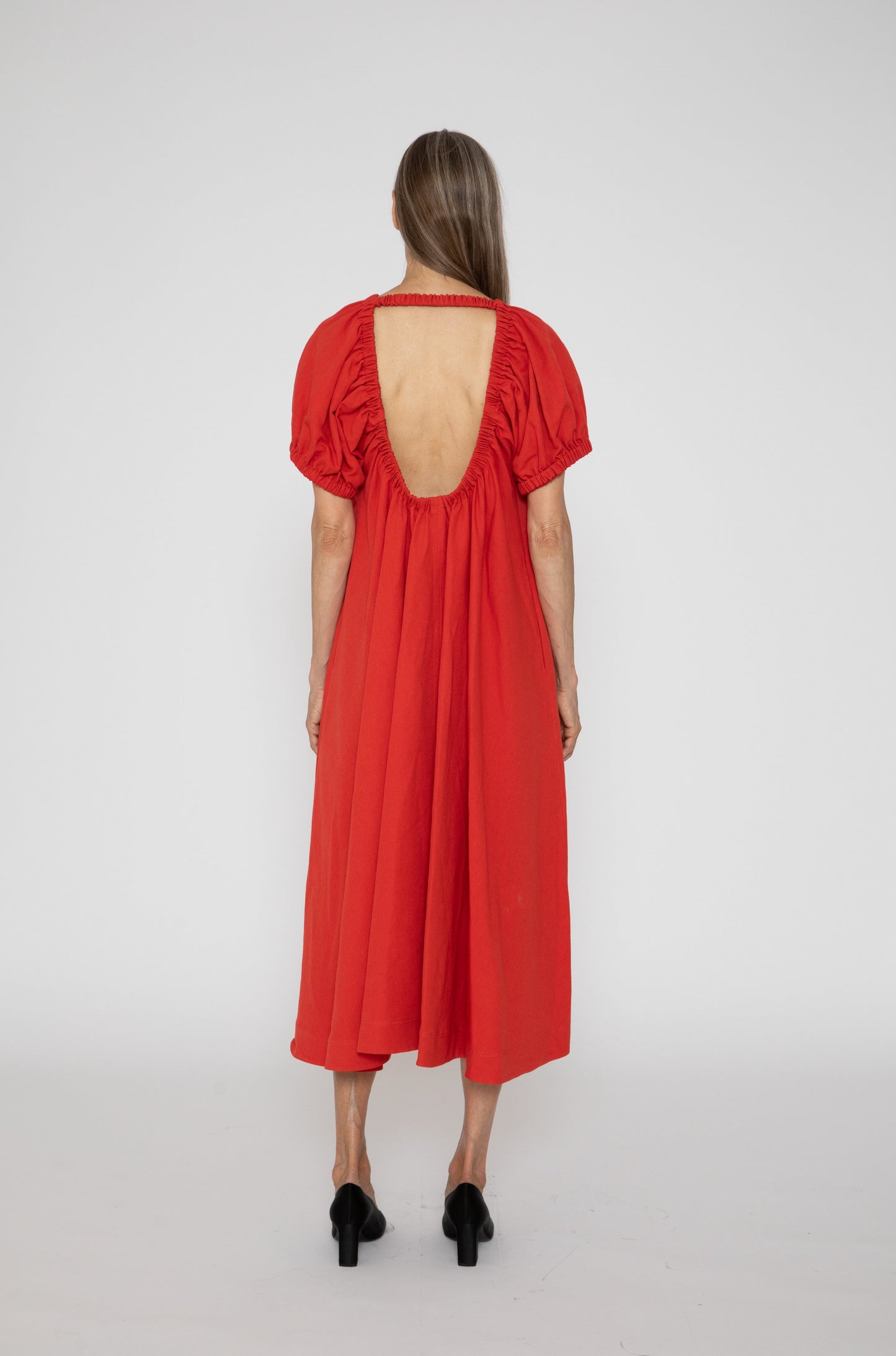 Martha Dress in Red