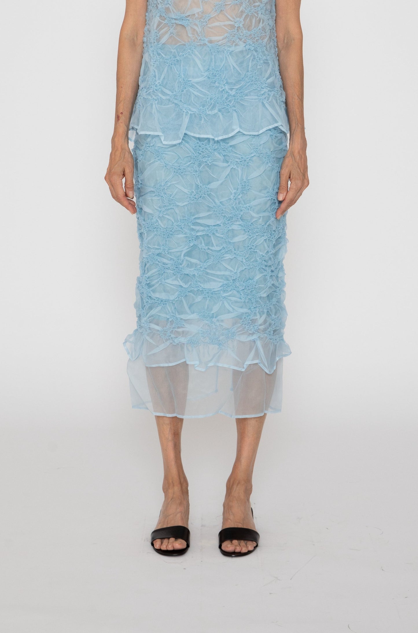 Glenda Skirt in Light Blue