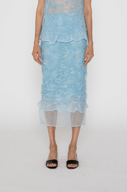 Glenda Skirt in Light Blue