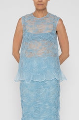 Utania Top in Light Blue