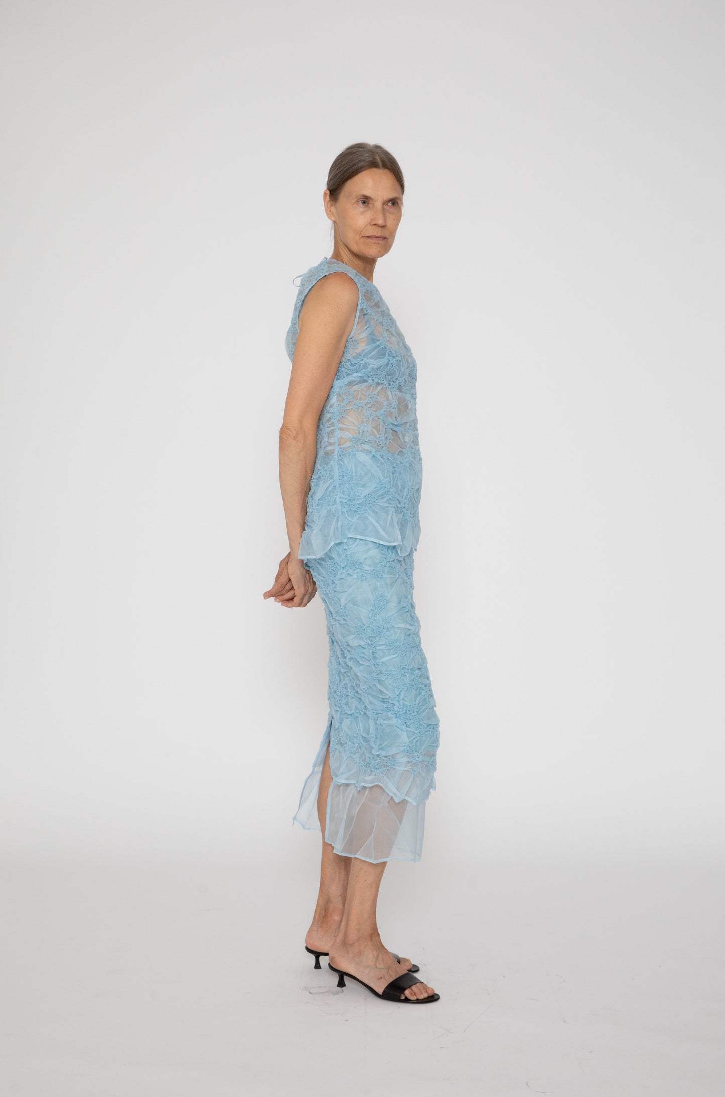 Utania Top in Light Blue