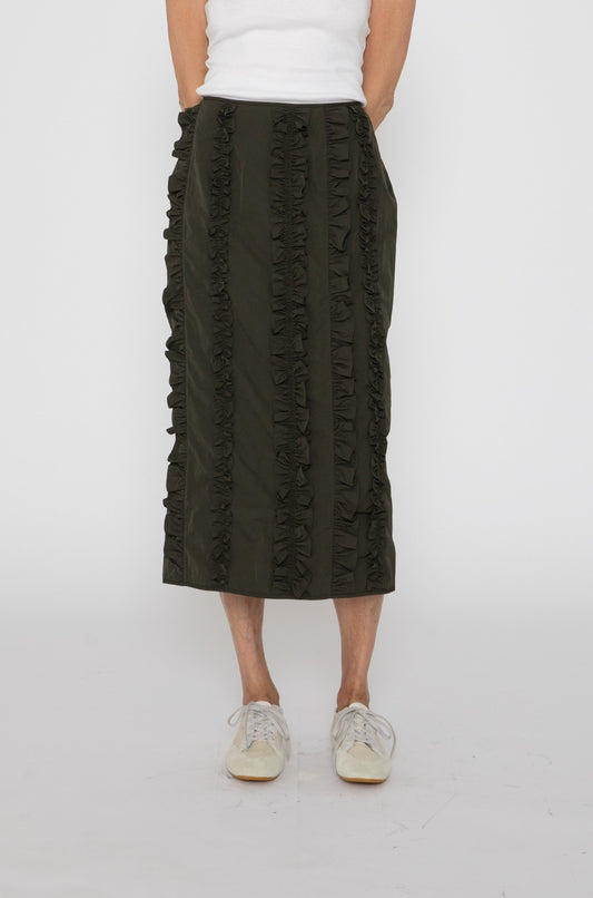 Ocean Skirt in Olive