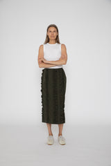 Ocean Skirt in Olive