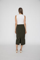 Ocean Skirt in Olive