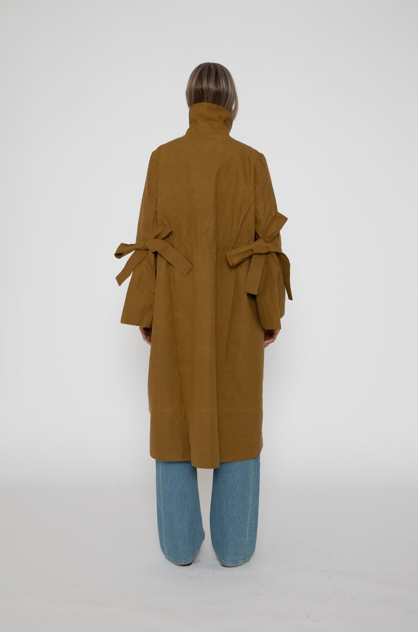 Vania Coat in Ochre