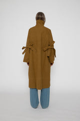 Vania Coat in Ochre