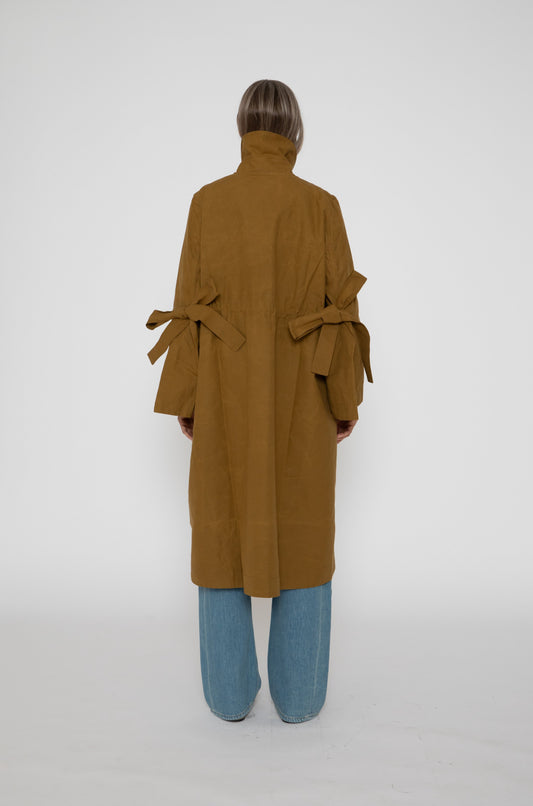 Vania Coat in Ochre