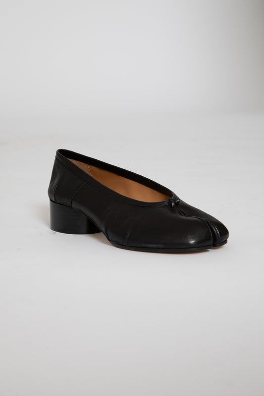 Tabi Ballerina 3.5 cm Heel in Black