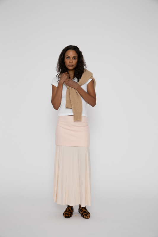 Layered Skirt in Quartz