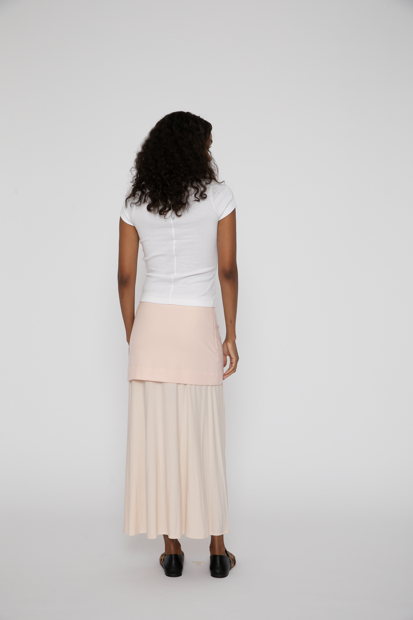 Layered Skirt in Quartz