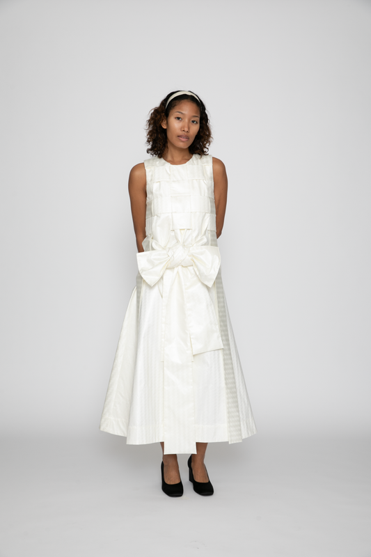 Linda Beatrice Dress in White