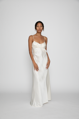 Evening Dress in Ivory