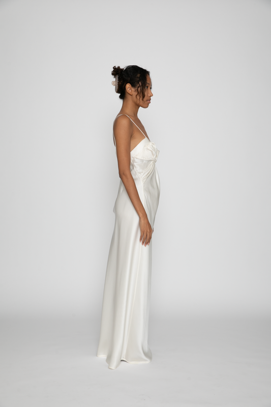 Evening Dress in Ivory