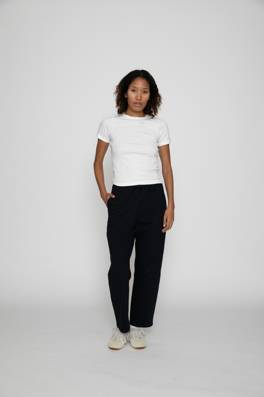 STK Pant in Black/Navy