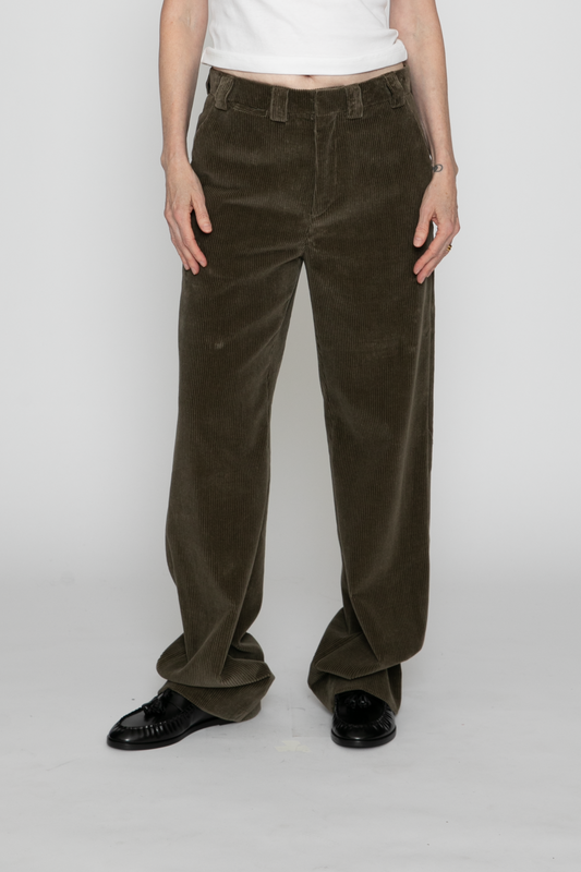 Trousers in Castoro Corduroy