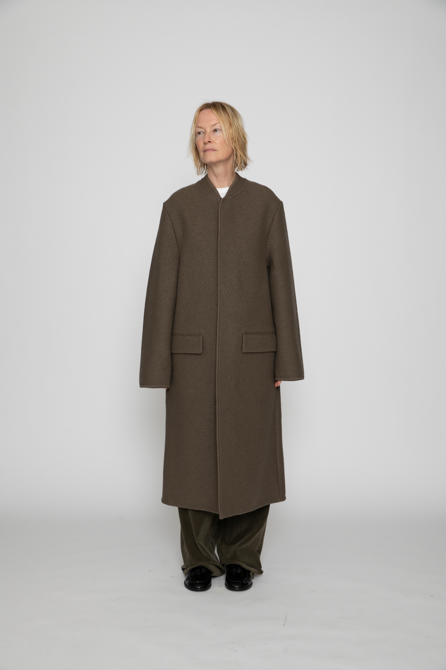 Walker Overcoat in Castoro Wool