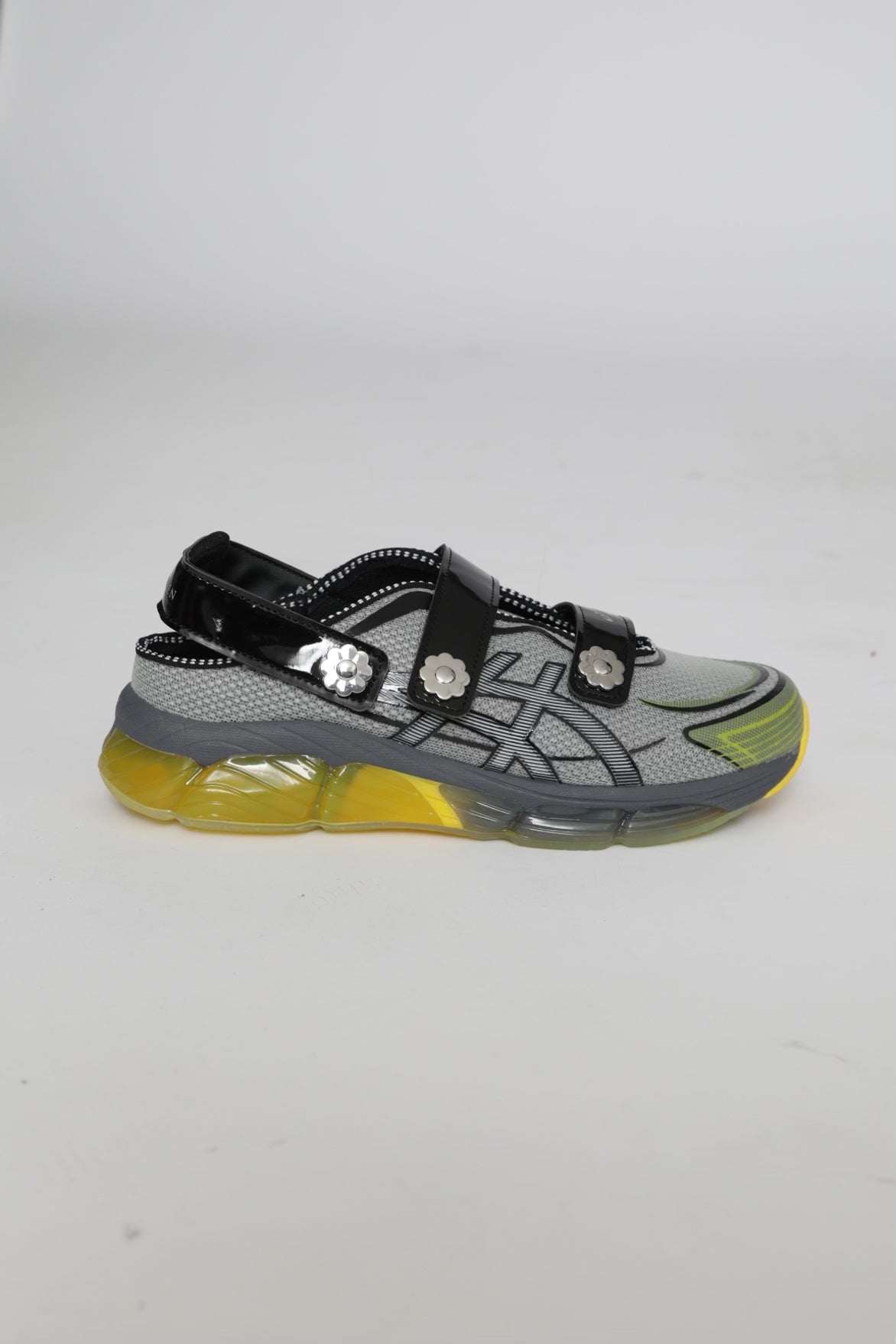 Cecilie Bahnsen x ASICS GEL-QUANTUM 360 VIII in Grey and Yellow