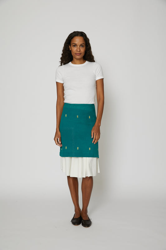 Triumph Skirt in Green Multi