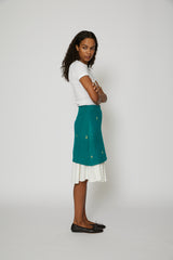 Triumph Skirt in Green Multi