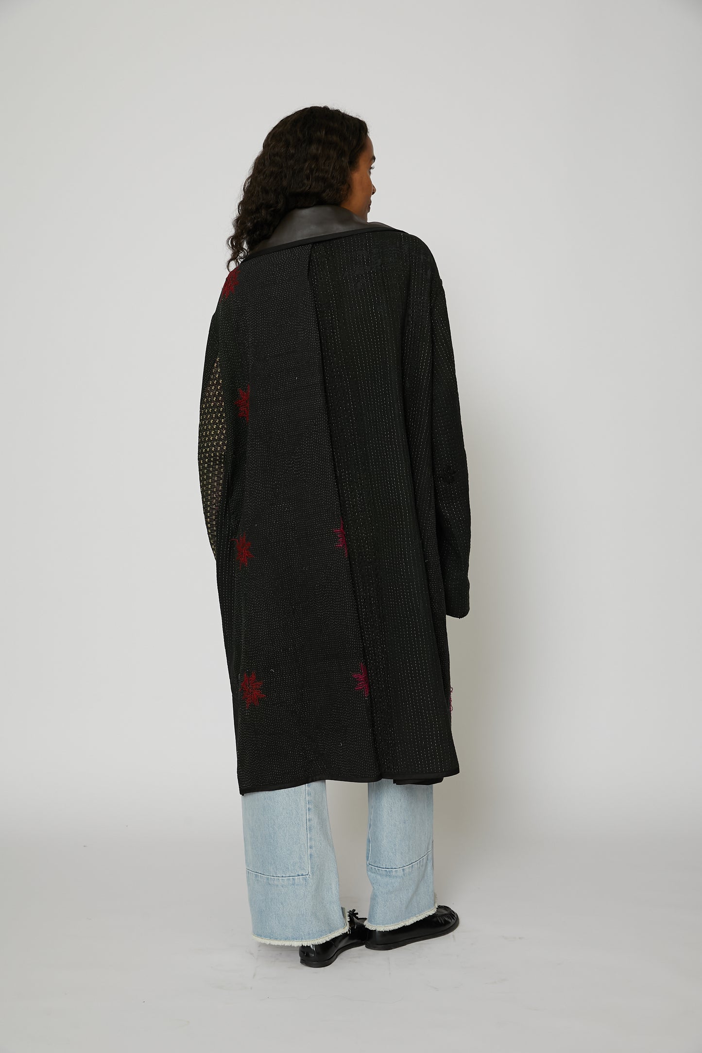 Prelude Coat in Black Multi