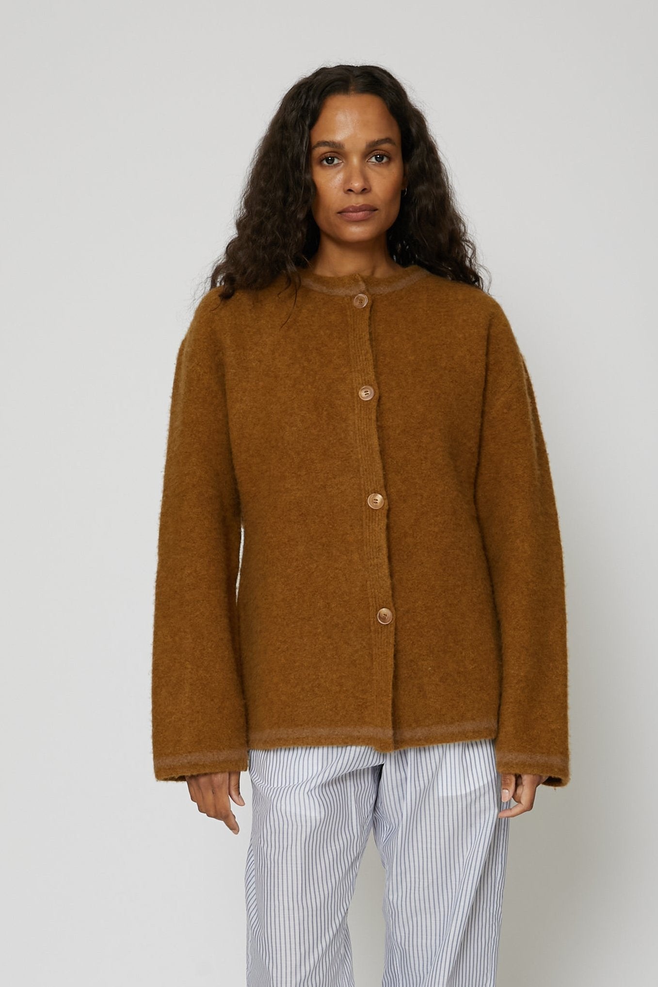 The Box Jacket in Ochre