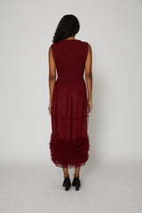 Misty Dress in Burgundy