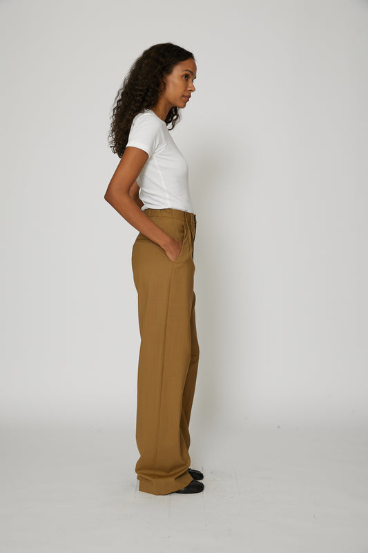 Tailored Pant in Beige