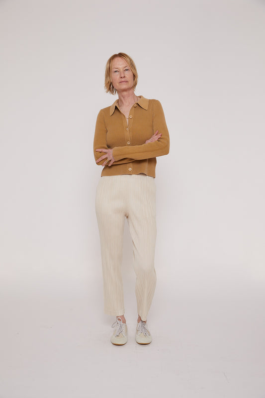 Thicker Bottom Pant in Cream