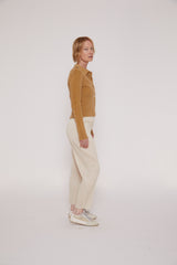 Thicker Bottom Pant in Cream