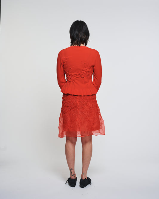 Vita Skirt in Red