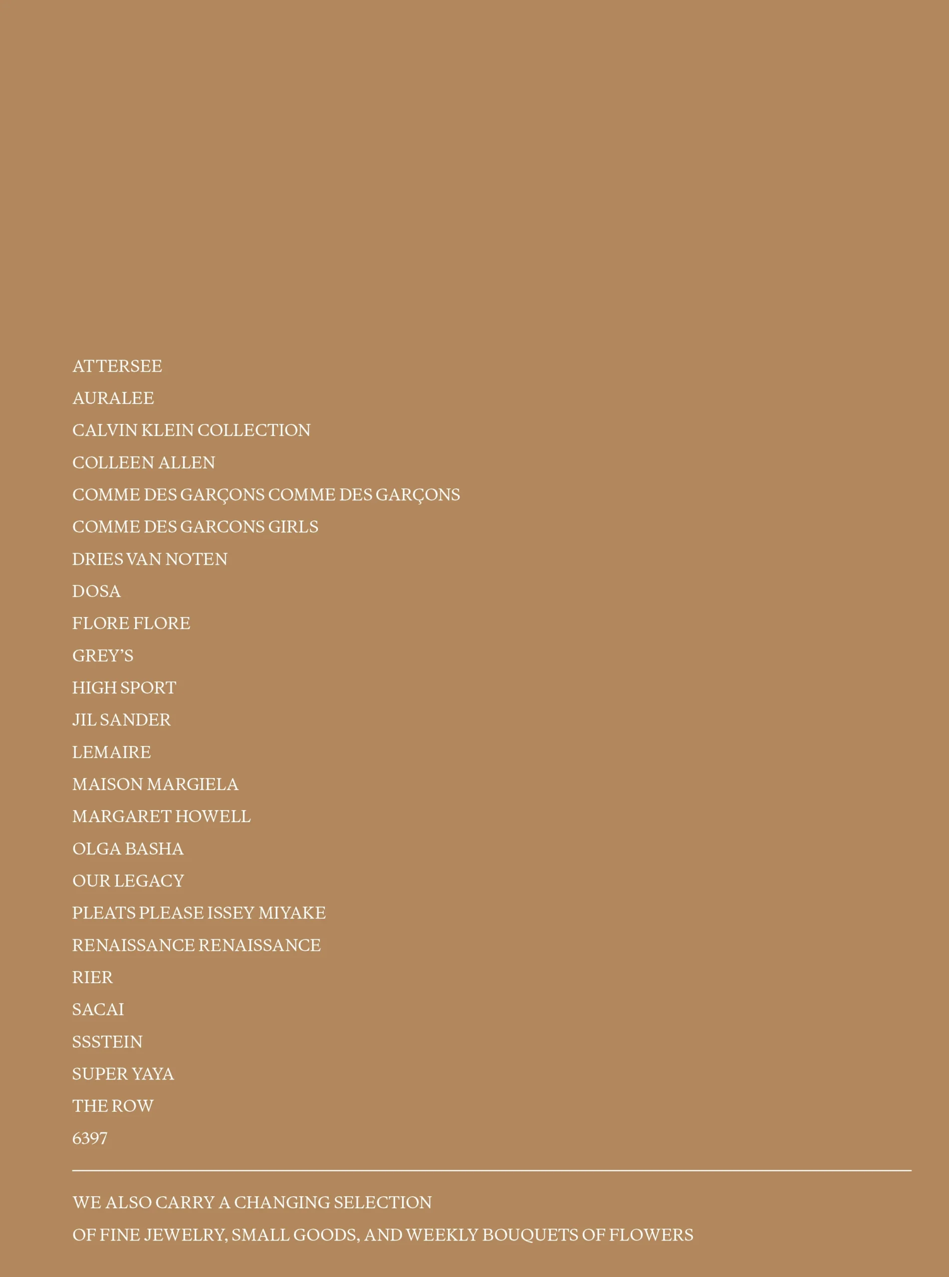 Brands